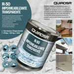 Quiadsa R-50 Impermeabilizante Transparente 800ml - Image 2
